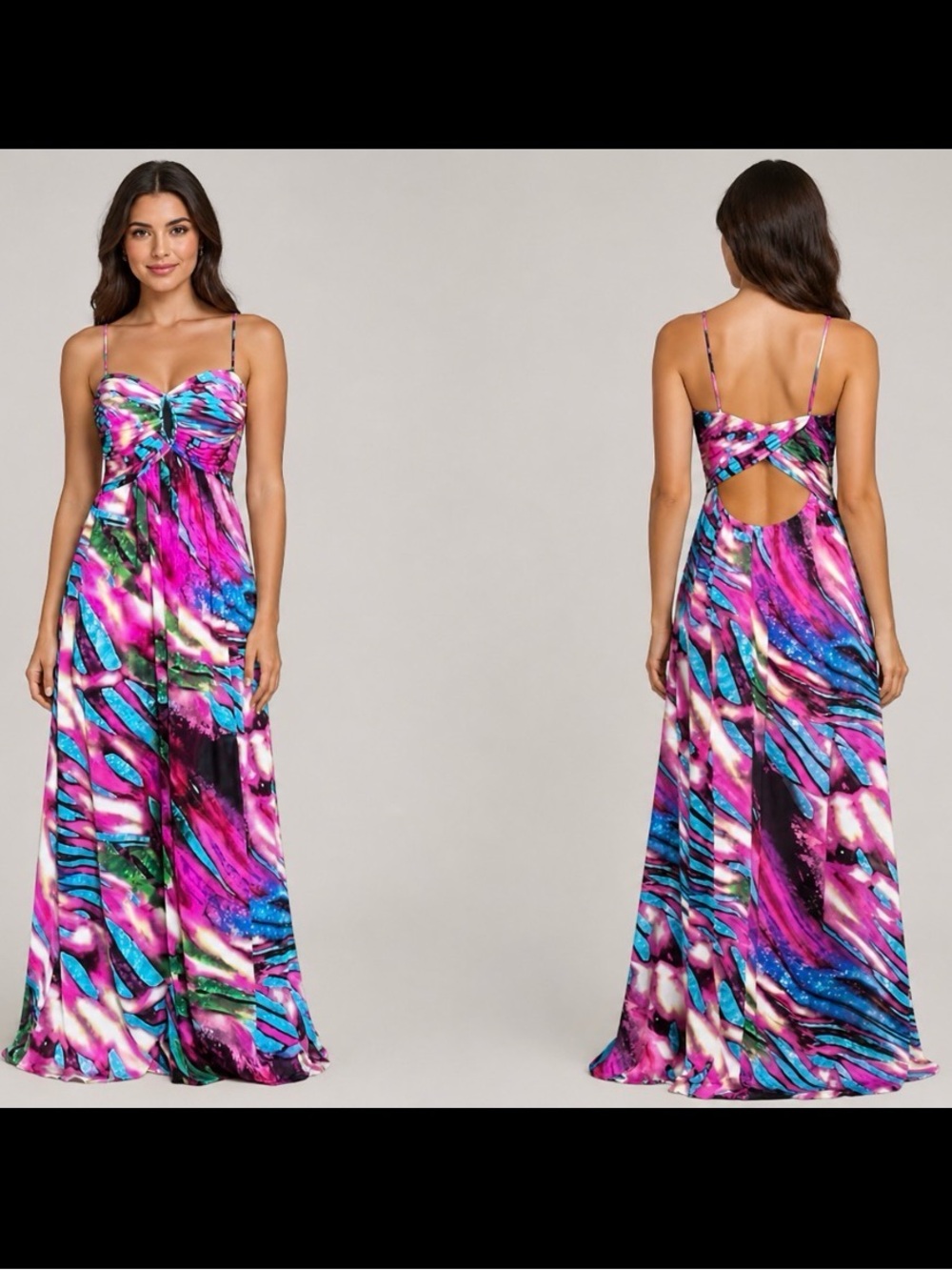 NWT Betsy and Adam gown Prom